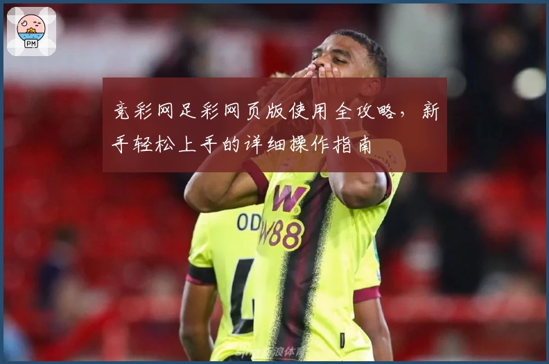 竞彩网足彩网页版使用全攻略，新手轻松上手的详细操作指南